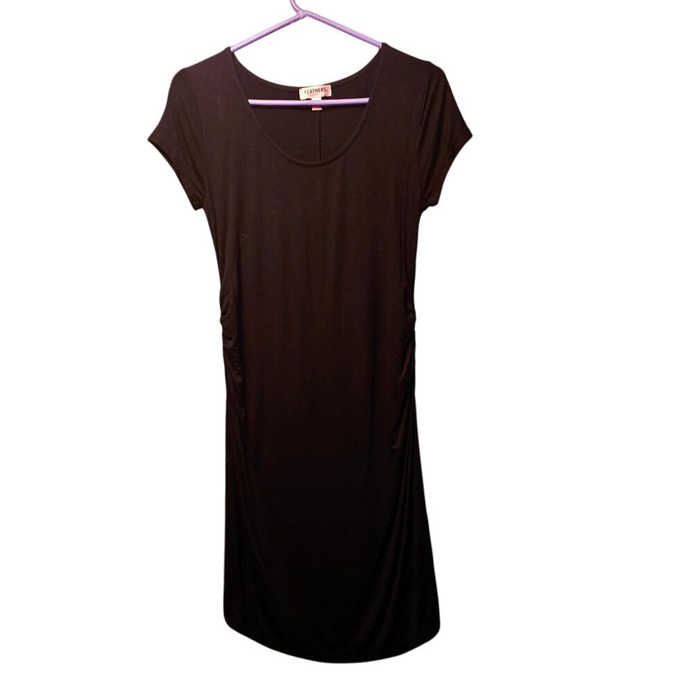 Feathers Maternity t shirt dress NWT size medium